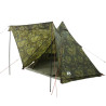 Tenda familiar tipi para 6 pessoas impermeável camuflagem 3