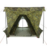 Tenda familiar tipi para 6 pessoas impermeável camuflagem 5