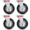 Ruedas giratorias 4 unidades 200 mm 1