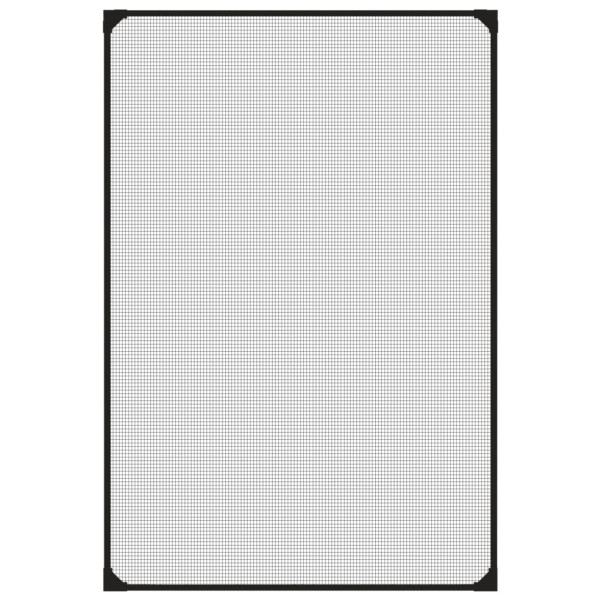 Mosquitera magnética para ventanas gris antracita 80x120 cm M 3