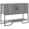Mesa consola 100x35x74.5 cm derivados madeira cinzento sonoma 1