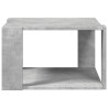 Mesa de centro madera ingeniería gris hormigón 51.5x51.5x30 cm 4