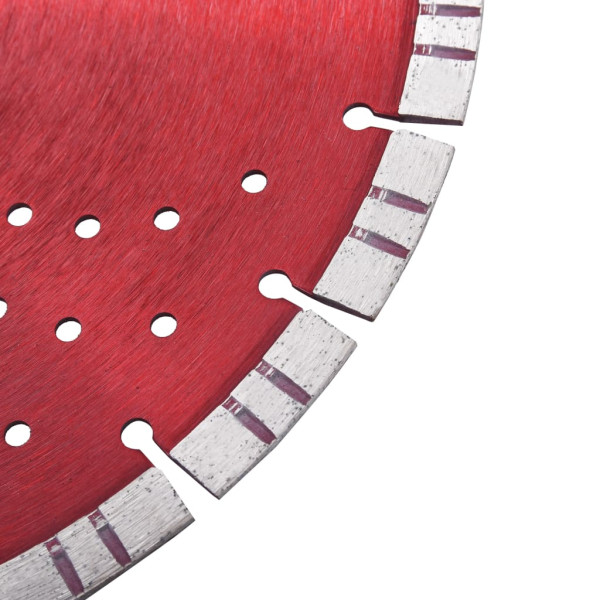 Disco de corte de diamante com turbo e orifícios aço 300 mm M 3