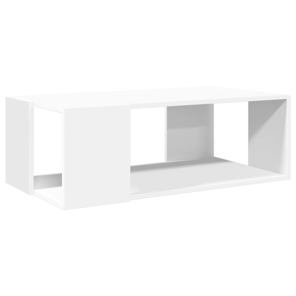 Mesa de centro 89.5x48x30 cm derivados de madeira branco M 2