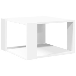 Mesa de centro 51.5x51.5x30 cm derivados de madeira branco H