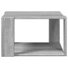 Mesa de centro madera de ingeniería gris Sonoma 51.5x51.5x30 cm 5
