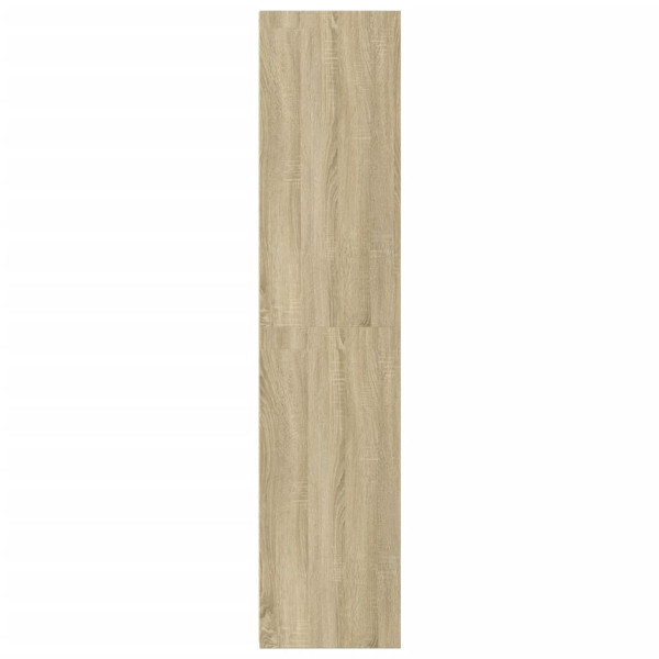 Aparador alto madera de ingeniería roble Sonoma 45x41x185 cm M 5