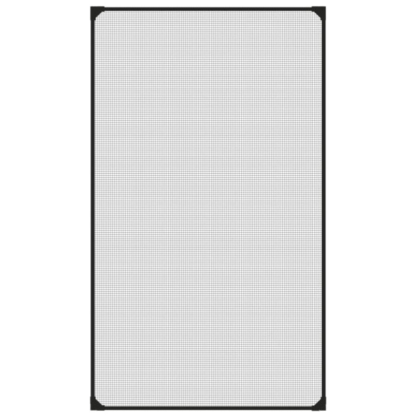 Tela anti-insetos magnética para janelas 80x140 cm antracite M 3
