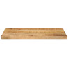 Tablero de mesa rectangular madera mango rugosa 50x40x3.8 cm 3