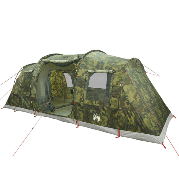 Tenda familiar túnel para 6 pessoas impermeável camuflagem M 5