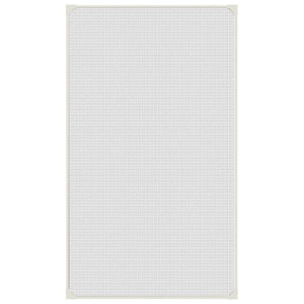 Tela anti-insetos magnética para janelas 80x140 cm branco M 3