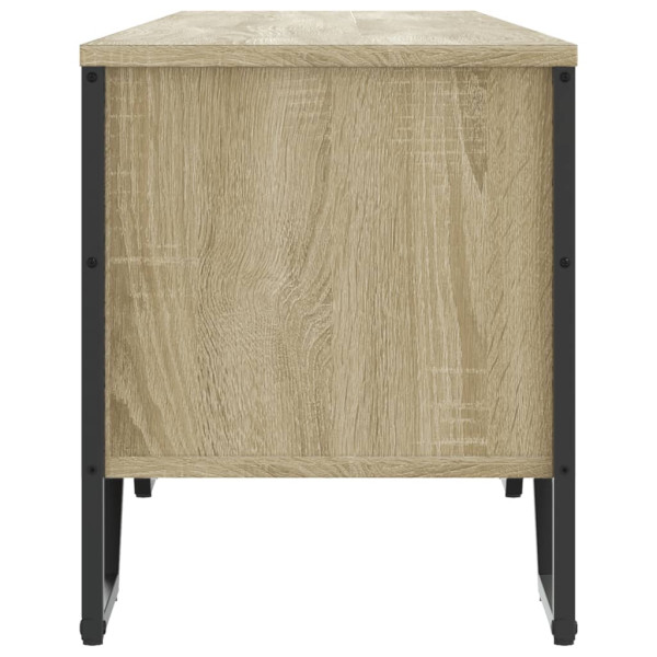 Mueble de TV madera de ingeniería roble Sonoma 180x34x41 cm M 5