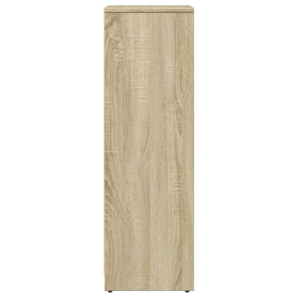 Armario de baño madera contrachapada color roble 30x30x95 cm M 5