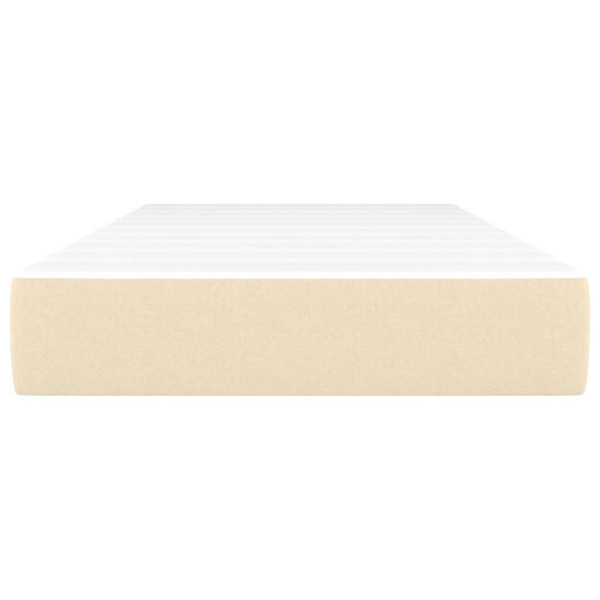 Colchón de muelles ensacados para niños tela crema 80x160 cm M 3