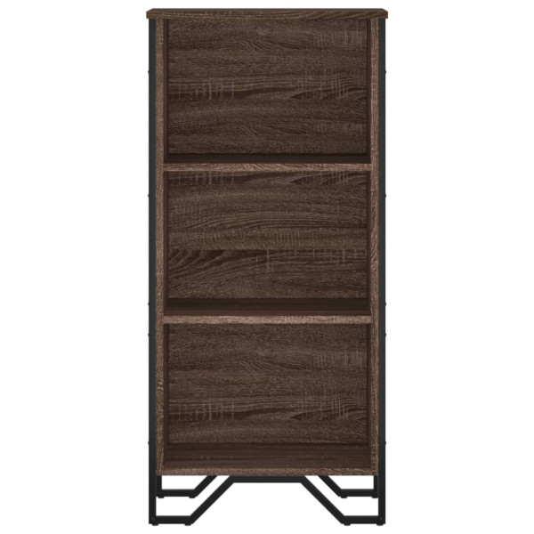 Estante 50x31x106 cm derivados de madeira carvalho castanho M 4