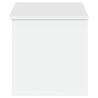 Caja de almacenaje madera de ingeniería blanco 90x35x35 cm 5