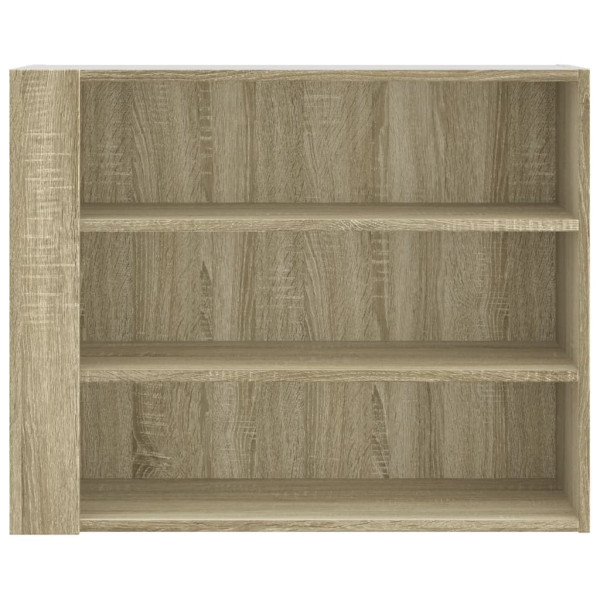 Armario de pared madera de ingeniería roble Sonoma 75x35x60 cm M 4