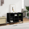 Sapateira 90x38x61.5 cm derivados de madeira preto 3