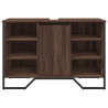 Armario lavabo baño madera ingeniería marrón roble 91x35x60 cm 4