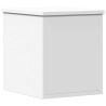 Caja de almacenaje madera de ingeniería blanco 30x35x35 cm 2