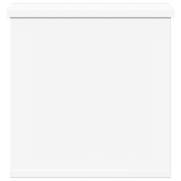 Caixa de arrumação 30x35x35 cm derivados de madeira branco M 5