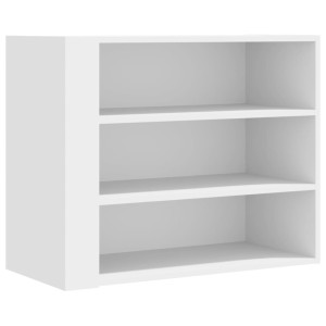 Armario de pared madera de ingeniería blanco 75x35x60 cm H