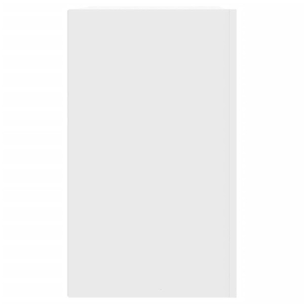 Armário de parede 75x35x60 cm derivados de madeira branco M 5