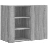 Armario de pared madera de ingeniería gris Sonoma 75x35x60 cm 2