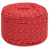 Cuerda de barco polipropileno rojo 10 mm 100 m 2