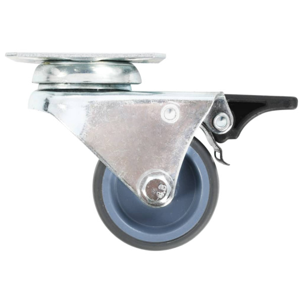 Ruedas dobles giratorias 24 unidades 50 mm M 4