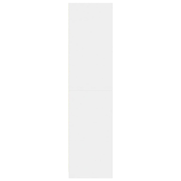 Roupeiro 80x50x200 cm derivados de madeira branco M 5