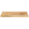 Tablero de mesa rectangular madera maciza mango 60x20x2.5 cm 3