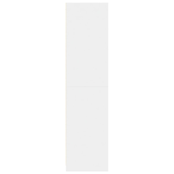 Roupeiro 80x50x200 cm derivados de madeira branco M 5