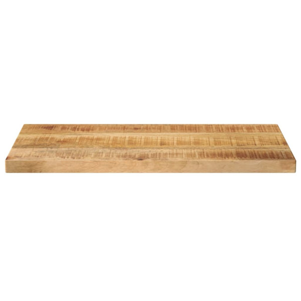 Tablero mesa rectangular madera maciza mango rugosa 40x30x2.5cm M 3