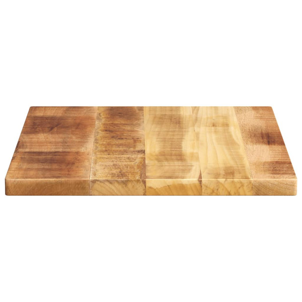 Tablero de mesa rectangular madera mango rugosa 60x50x2.5 cm M 4