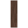 Armario madera de ingeniería color roble marrón 80x50x200 cm 5