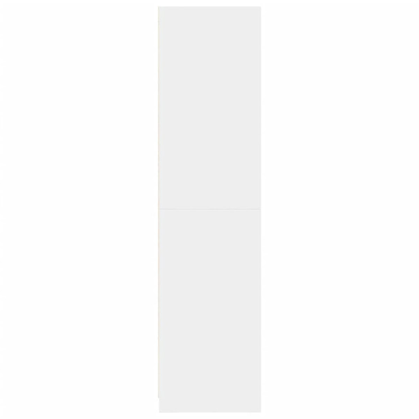 Roupeiro 100x50x200 cm contraplacado branco M 5