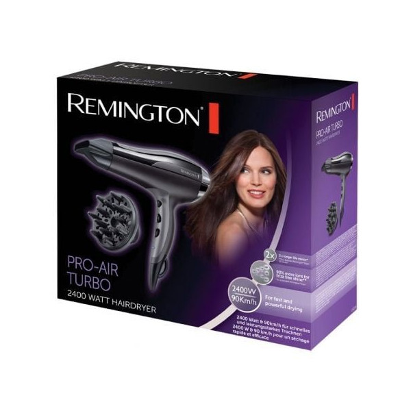 Secador de pelo Remington Pro air turbo D5220 negro M 2