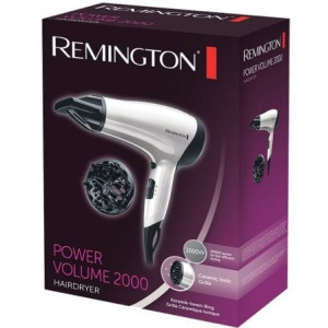 Secador remington power volume 2000/ 2000w/ iónico/ blanco H
