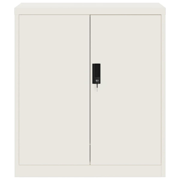 Armario archivador de acero blanco 79x40x90 cm M 3