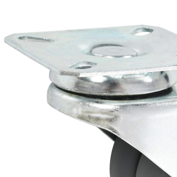 Rodas giratórias duplas 4 pcs 50 mm M 5