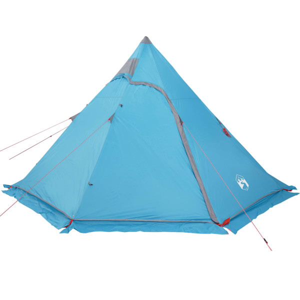 Tenda de campismo tipi para 5 pessoas impermeável azul M 3