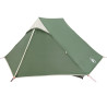 Tenda de campismo para 2 pessoas tecido impermeável verde 3