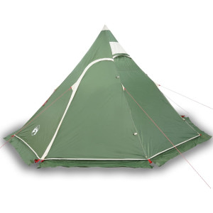 Tienda de campaña tipi para 5 personas impermeable verde H