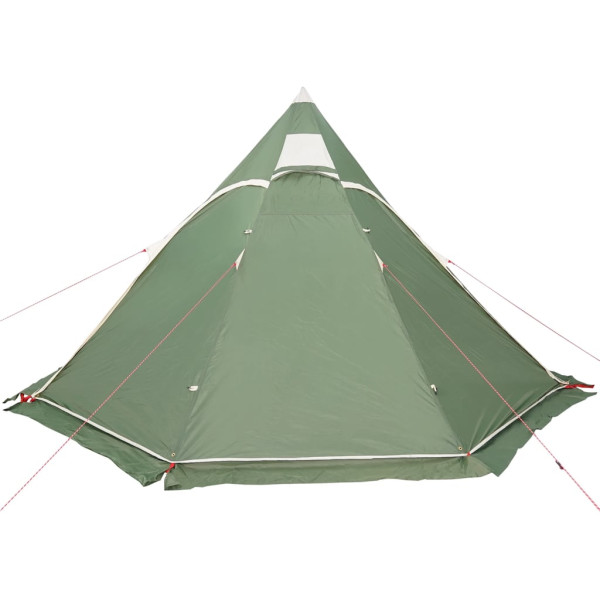 Tienda de campaña tipi para 5 personas impermeable verde M 5