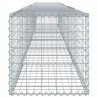 Cesta de gaviones con cubierta hierro galvanizado 600x50x50 cm 4