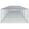 Cesta de gaviones con cubierta hierro galvanizado 500x100x50 cm 4