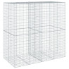Cesta de gaviones con cubierta hierro galvanizado 200x100x200cm 5