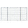 Cesta de gaviones con cubierta hierro galvanizado 400x100x200cm 3