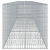 Cesta gaviones con cubierta hierro galvanizado 900x100x100 cm 4
